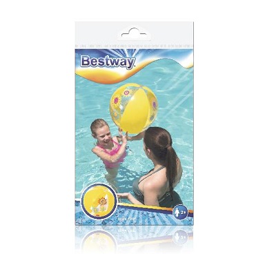 Inflatable beach ball Bestway Yellow