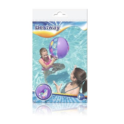 Inflatable beach ball Bestway Purple