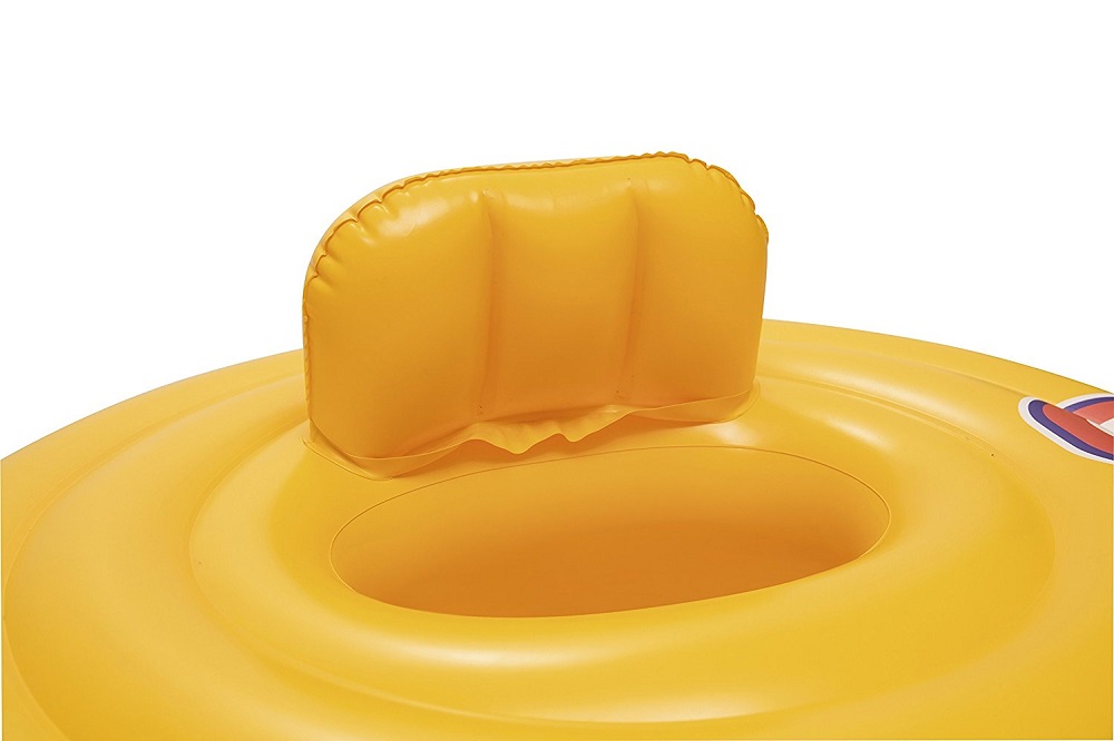 Baby Swim Seat - Bestway Yellow Round Small