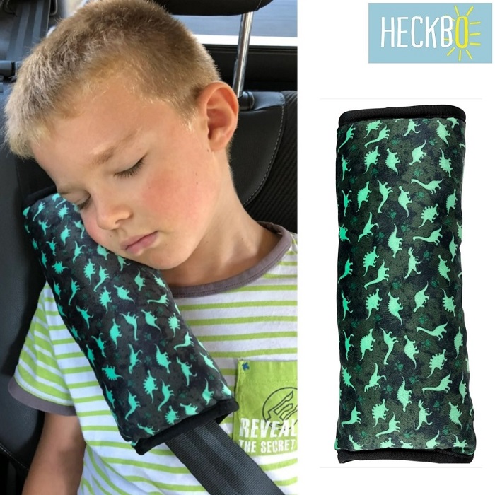 Seat belt pillow for kids Heckbo Dinos