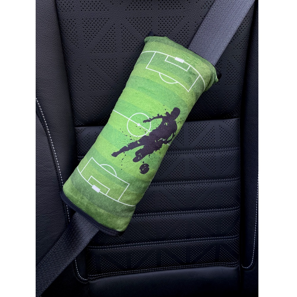 Seat belt pillow for kids Heckbo Football