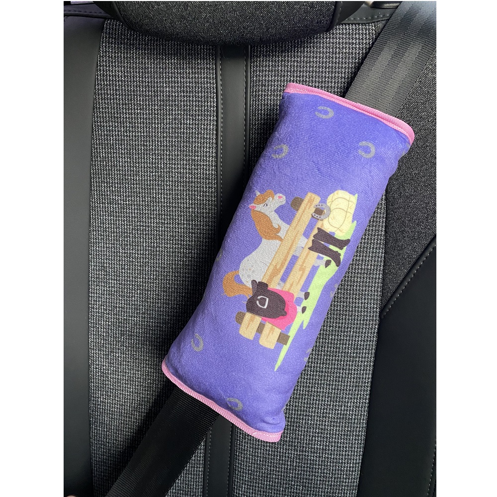 Seat belt pillow for kids Heckbo Horse