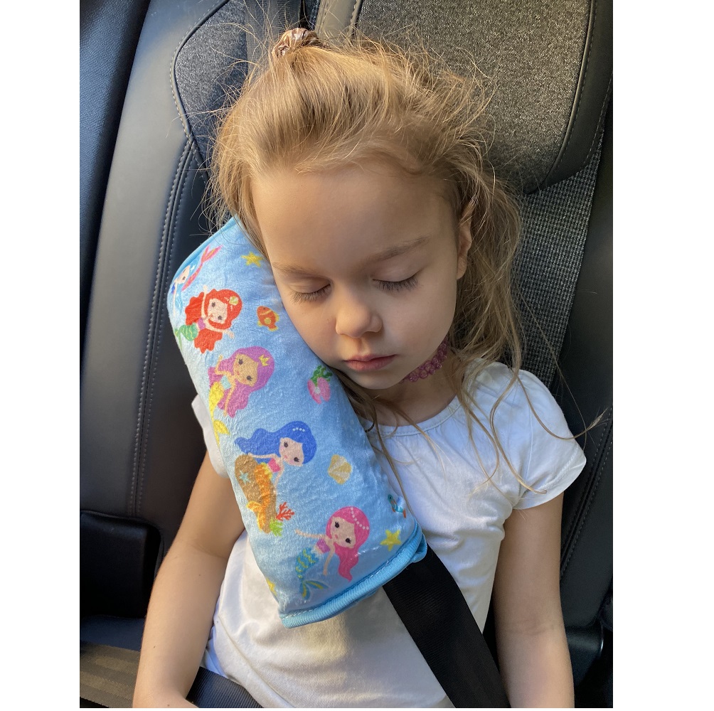 Seat Belt Pillow for Kids - Heckbo Mermaids