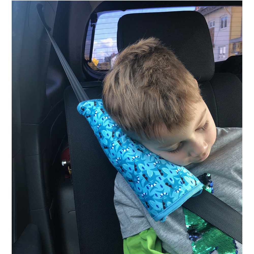 Seat belt pillow for kids Heckbo Sharks