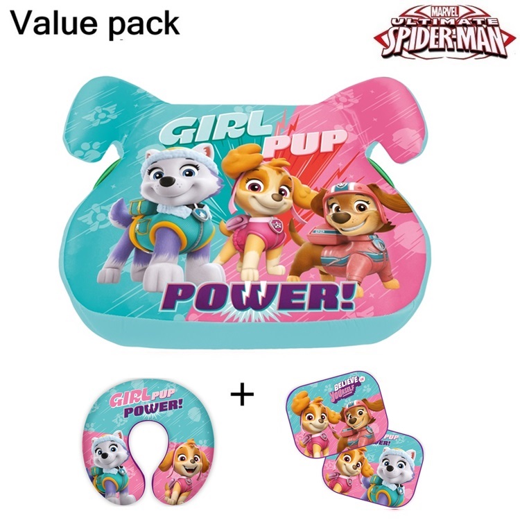 Car Booster Seat Paw Patrol Value Pack