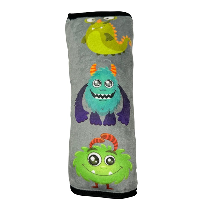 Seat Belt Pillow for Kids - Heckbo Monsters