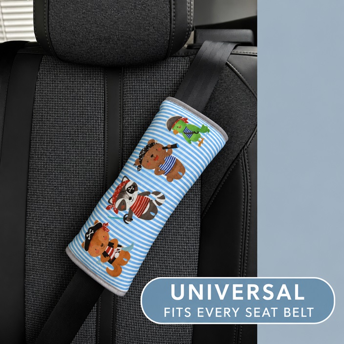 Seat Belt Pillow for Kids - Heckbo Pirates