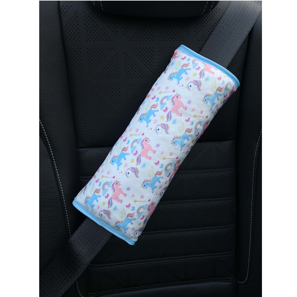 Seat belt pillow for kids Heckbo Unicorns