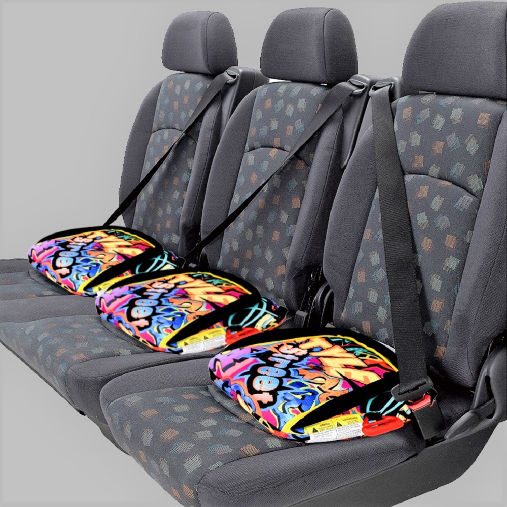 Car booster seat Bubblebum Graffiti