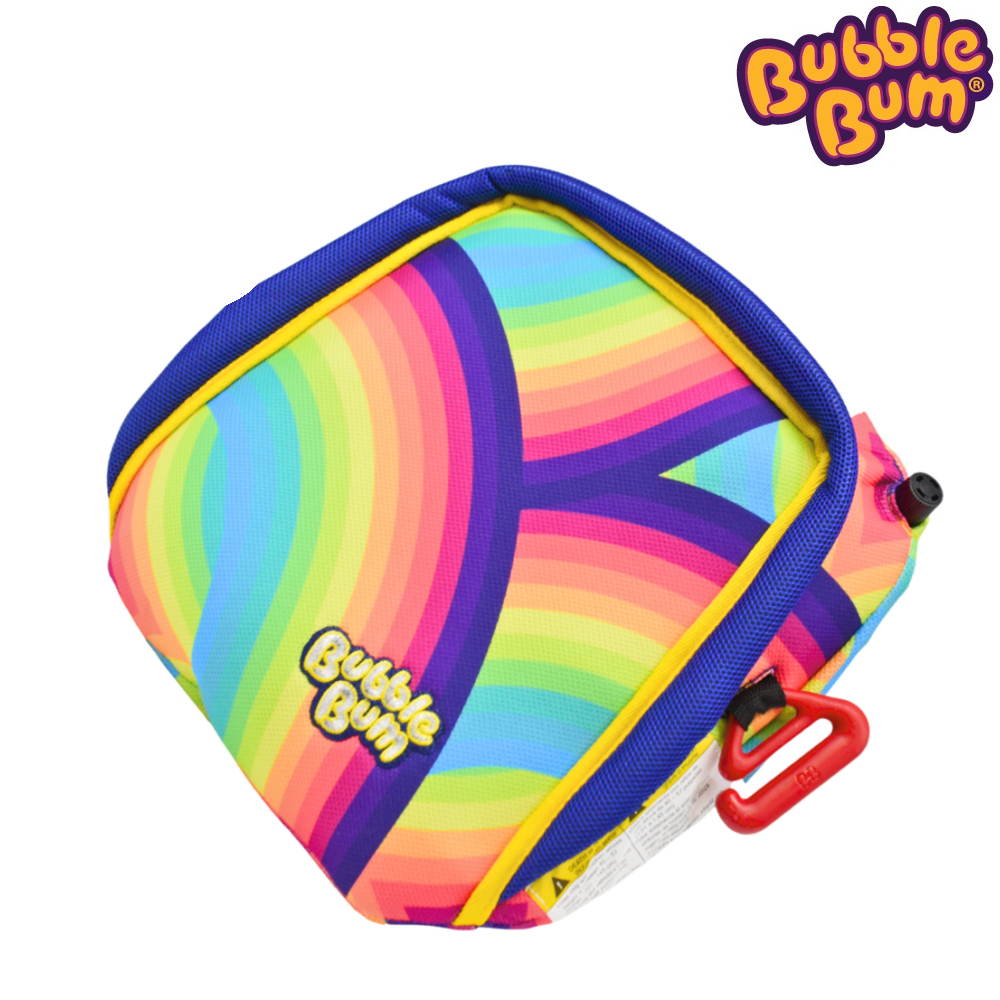 Inflatable car booster seat BubbleBum Rainbow