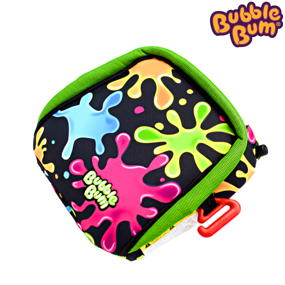 Inflatable car booster seat BubbleBum Slime