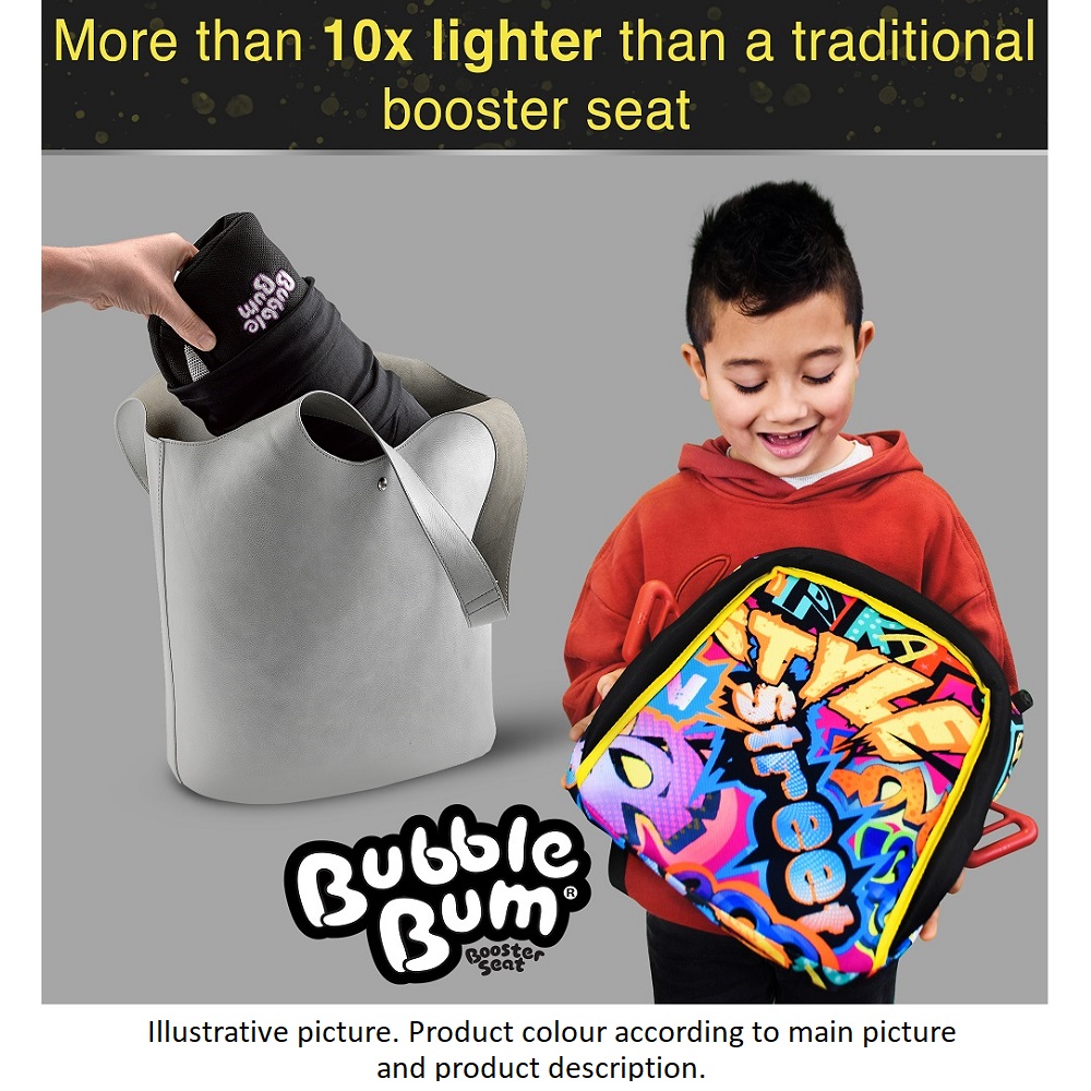 Inflatable car booster seat BubbleBum