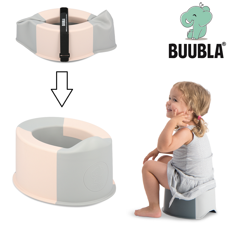 Portable travel potty Buubla Pink