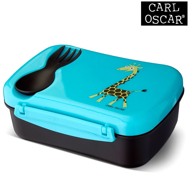Lunch box for children Carl Oscar N'ice Box Kids Blue Giraffe