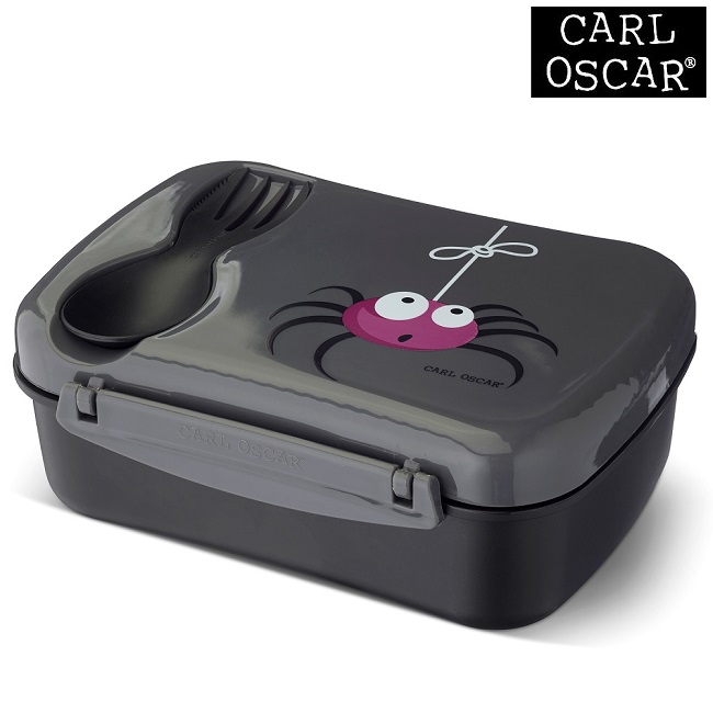 Lunch box for children Carl Oscar N'ice Box Kids Grey Spider