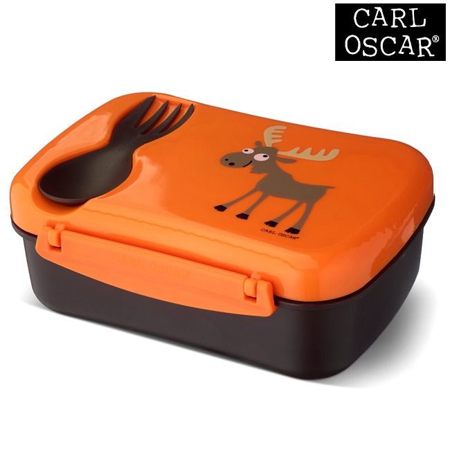 Lunch box for children Carl Oscar N'ice Box Kids Orange Moose
