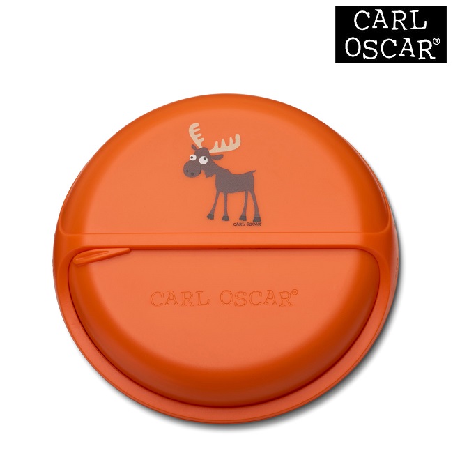 Snack Box for Kids Carl Oscar SnackDisc Orange Moose