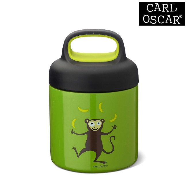 Food thermos Carl Oscar LunchJar Green Monkey