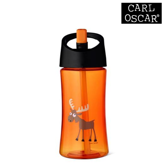 Water bottle for children Carl Oscar Orange Moose