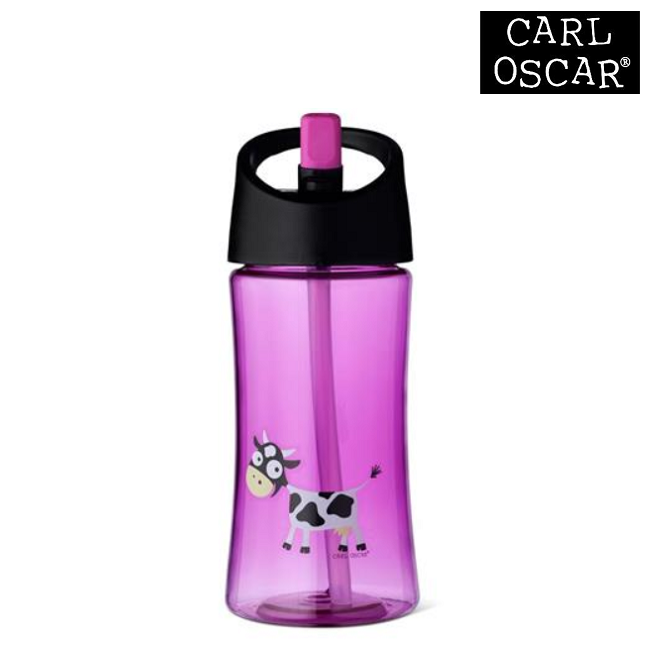 Water bottle for children Carl Oscar Pink Cow