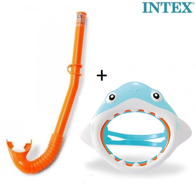 Kids' Swim Mask and Snorkel - Intex Shark