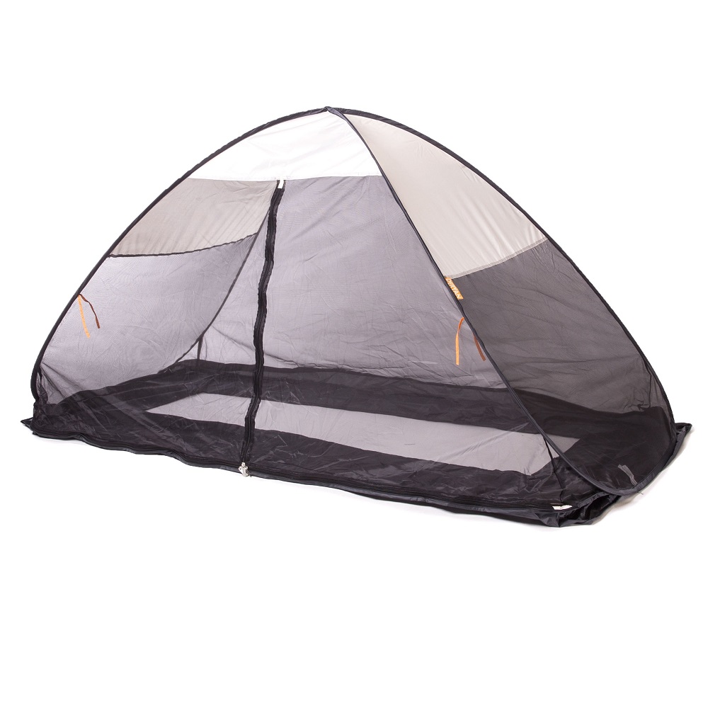 Pop-up insect net for single bed Deryan Cream