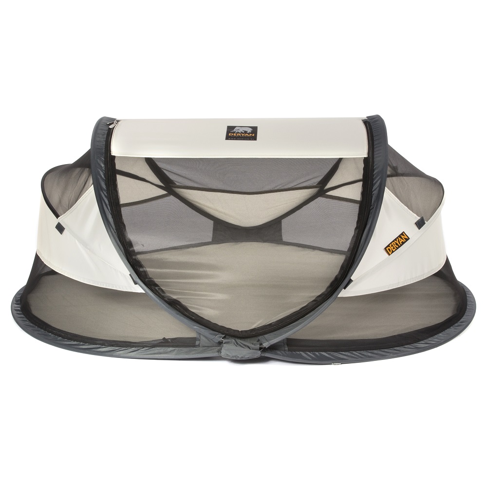 Baby travel cot Deryan Baby Luxe Cream