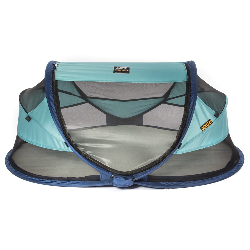 Travel cot for baby Deryan Baby Luxe Ocean Blue Travel cot for baby Deryan Baby Luxe Ocean Blue