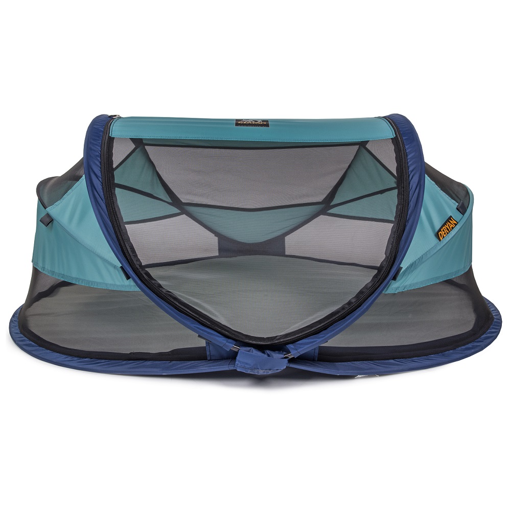 Travel cot for baby Deryan Baby Luxe Ocean Blue Travel cot for baby Deryan Baby Luxe Ocean Blue