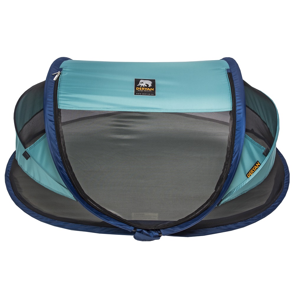 Travel cot for baby Deryan Baby Luxe Ocean Blue Travel cot for baby Deryan Baby Luxe Ocean Blue