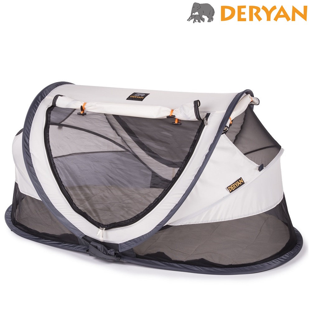 Travel Cot Deryan Toddler Luxe Cream