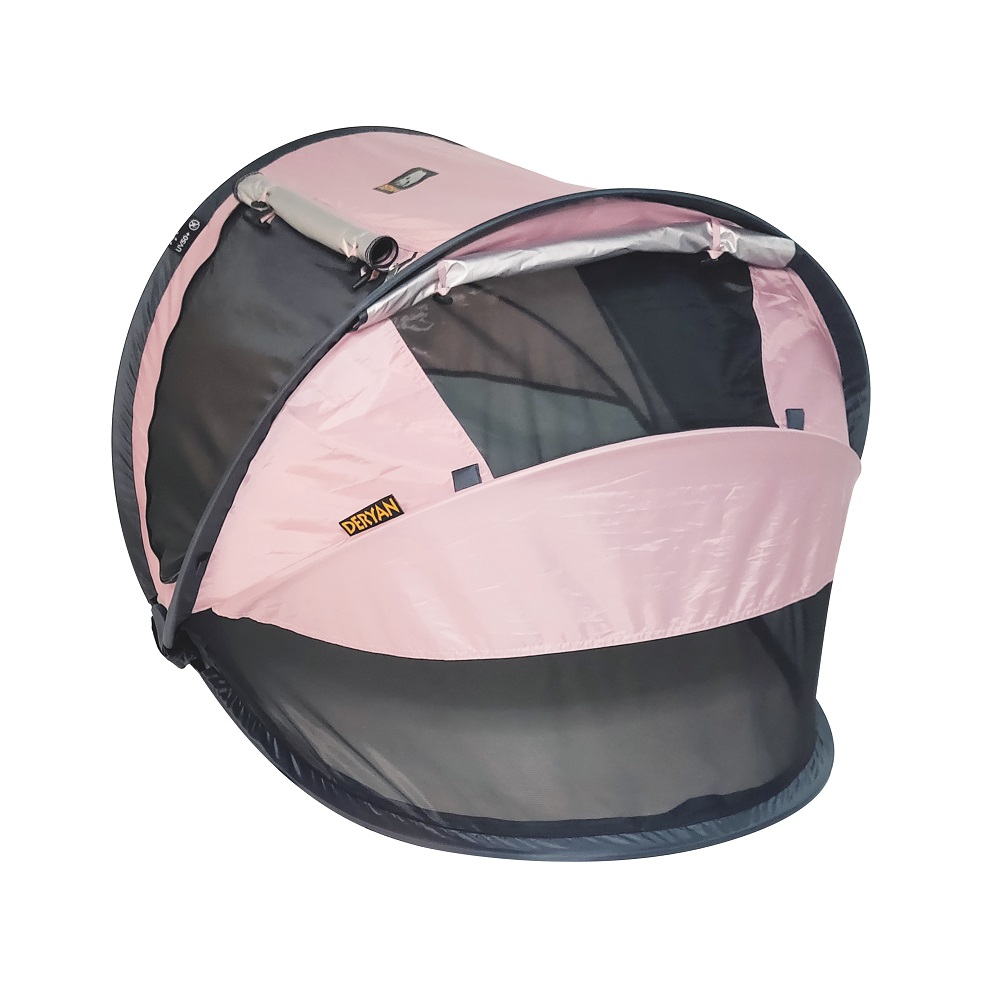 Travel cot for kids Derya Toddler Luxe pink