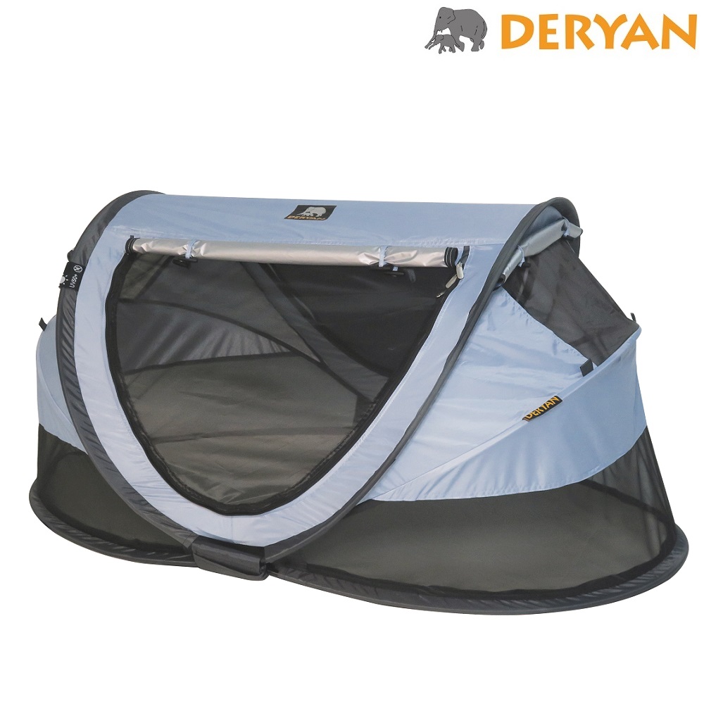 Travel cot Deryan Toddler Sky Blue