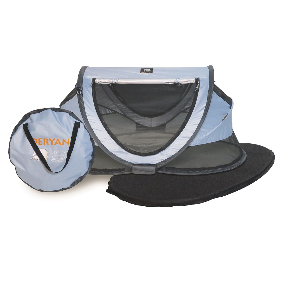 Travel cot Deryan Toddler Sky Blue