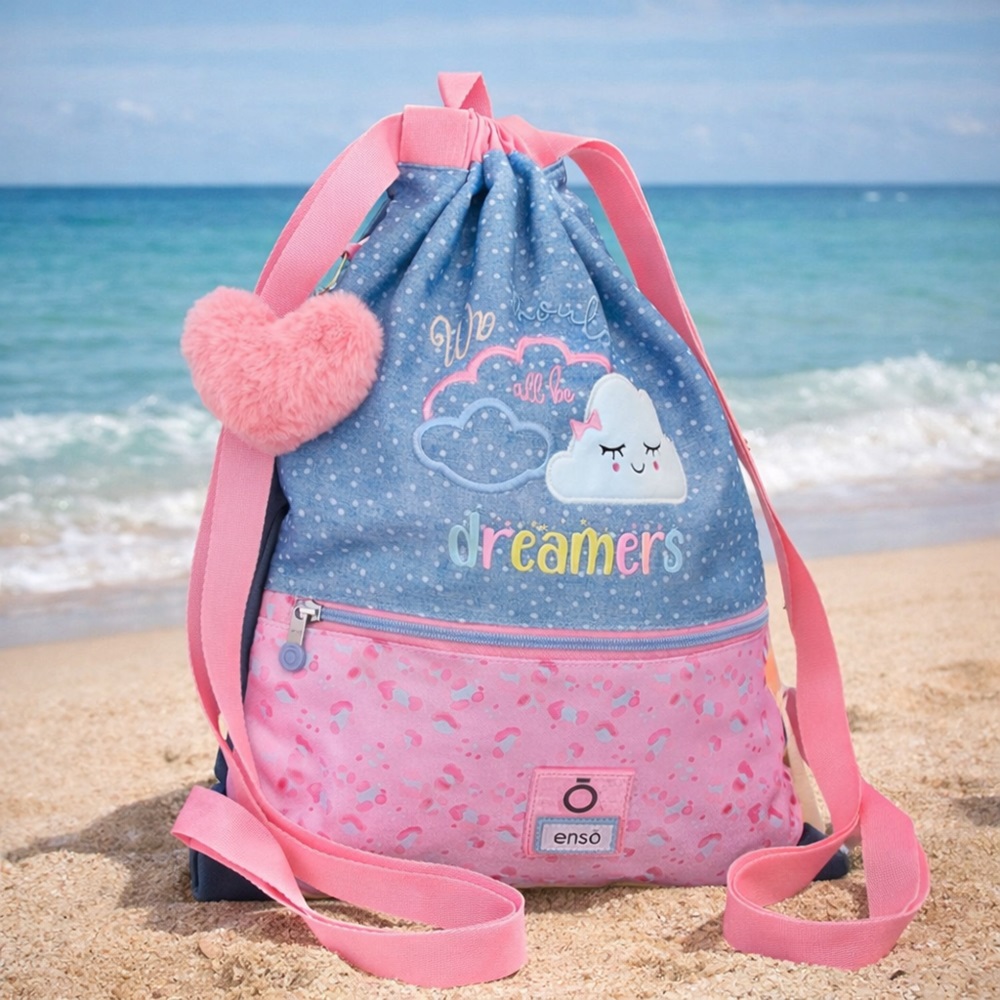 Drawstring Bag for Kids - Enso Dreamers Drawstring Bag for Kids - Enso Dreamers