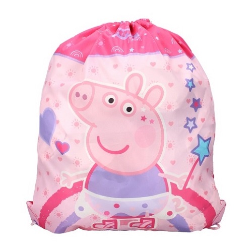 Drawstring bag for kids Peppa Pig Made of Magic