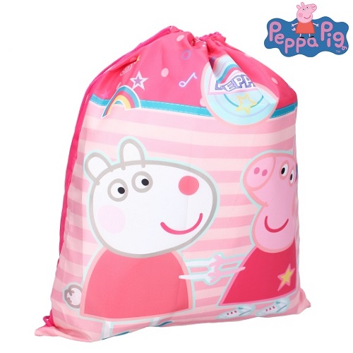 Drawstring bag Peppa Pig Music and Dance