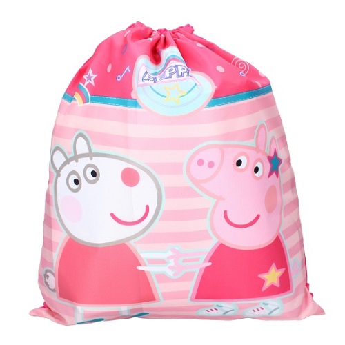 Drawstring bag Peppa Pig Music and Dance