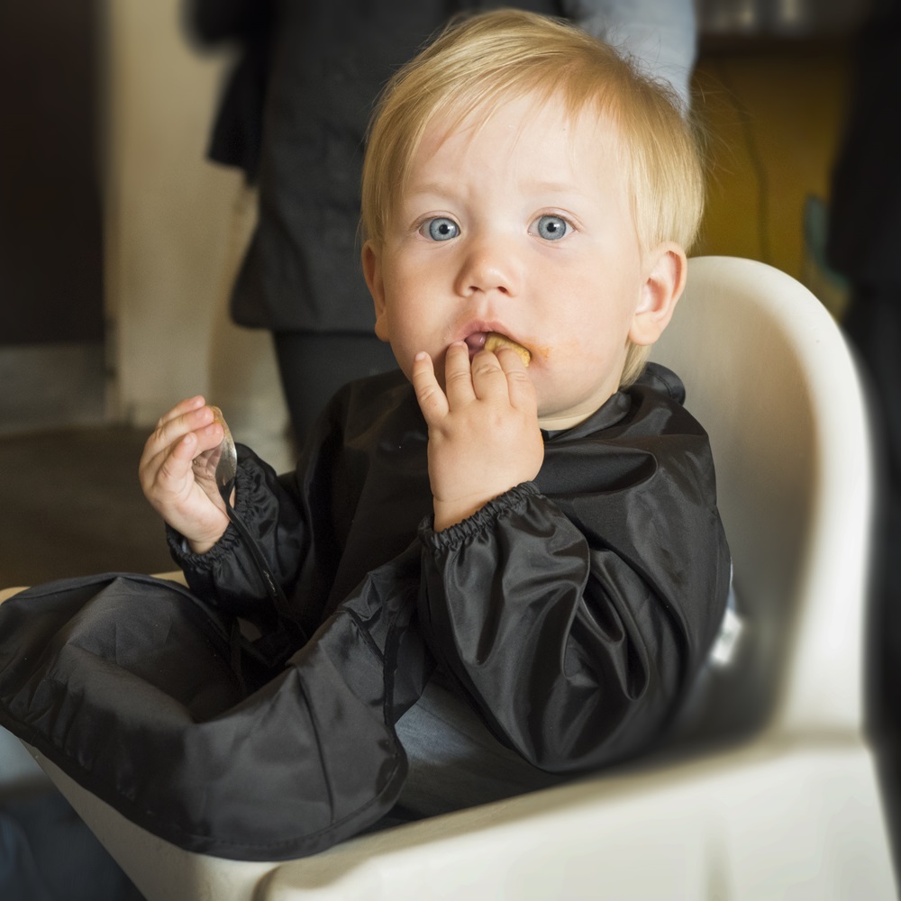 Baby Bib AddBaby Long Sleeves Black Baby Bib AddBaby Long Sleeves Black