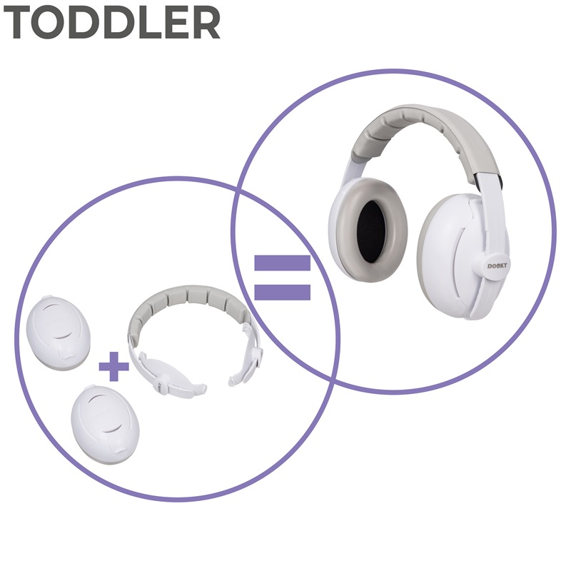 Ear defenders for kids Dooky 2 in 1