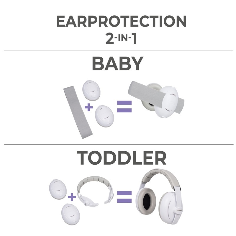 Ear defenders for kids Dooky 2 in 1