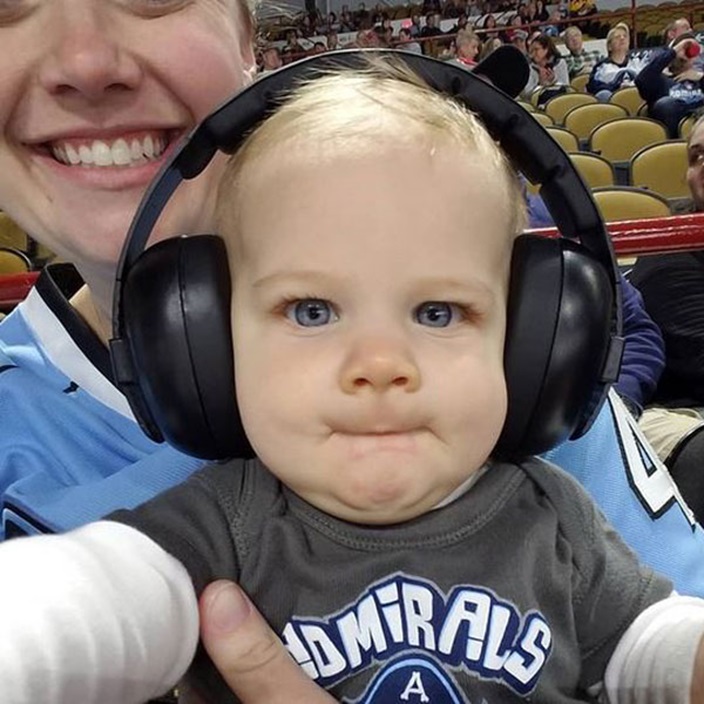 Baby Ear Defenders - Banz Bubzee Black