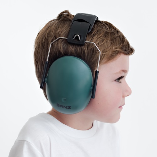 Ear Defenders for Children Banz Ear Defenders Dark Green