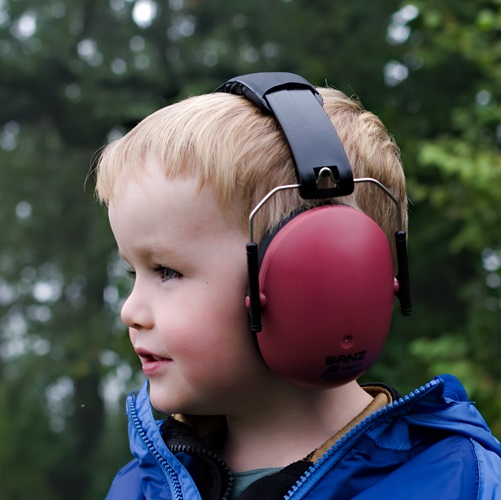Ear Defenders for Children Banz Ear Defenders Maroon