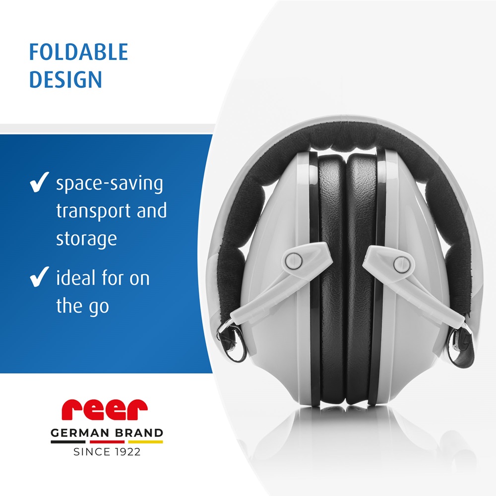 Children's Ear Defenders - Reer SilentGuard Grey