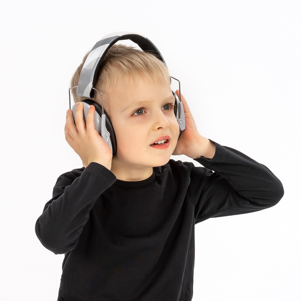 Children's Ear Defenders - Reer SilentGuard Grey