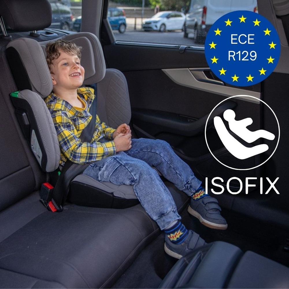 Foldable Car Seat - Urban Kanga Wallaroo Black