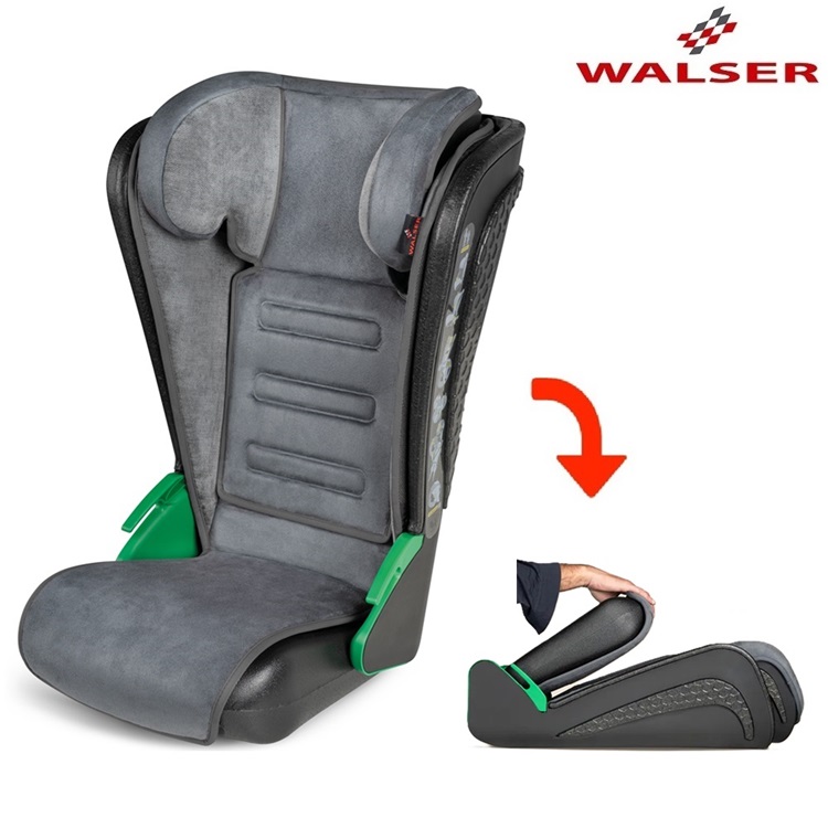 Foldable Car Seat - Walser Noemi Black