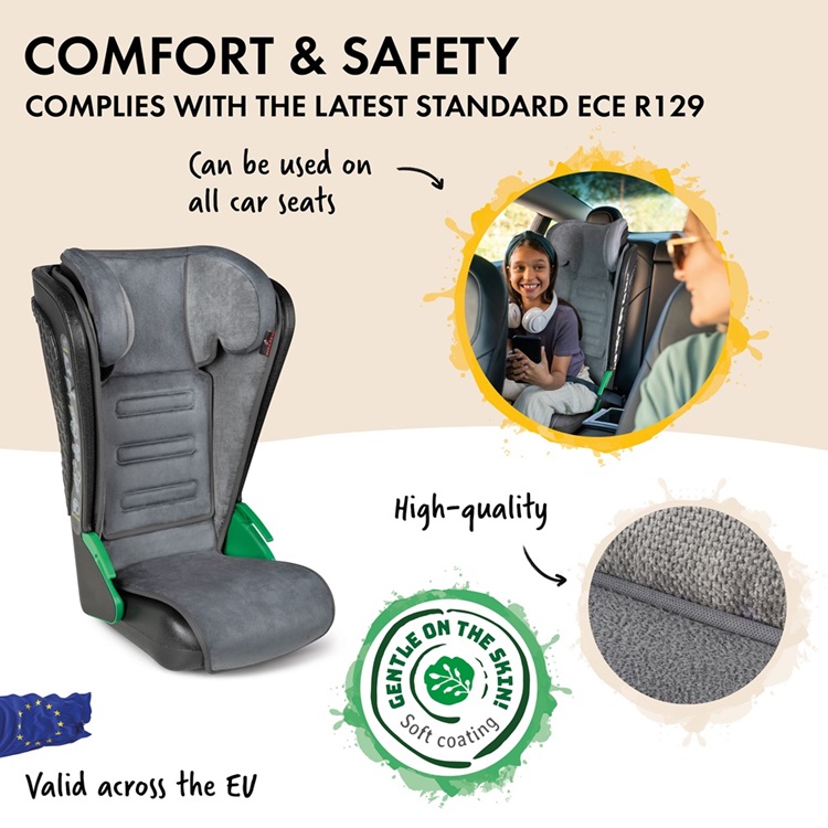 Foldable Car Seat - Walser Noemi Black