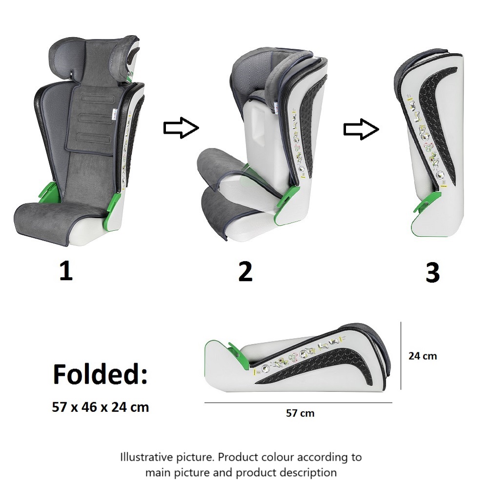 Foldable Car Seat - Walser Noemi Red